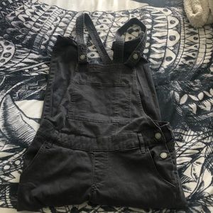 Hollister Grey overalls